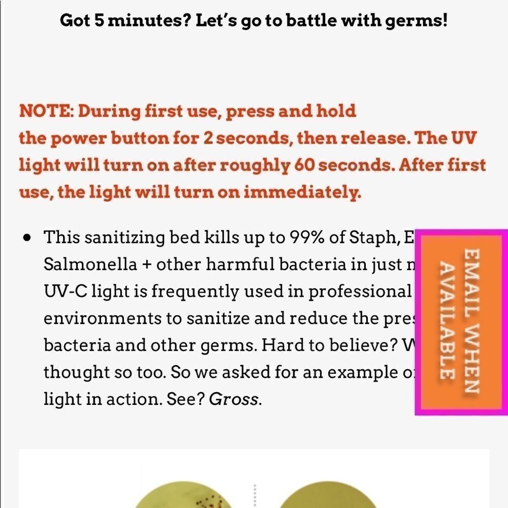 Tech Candy UV Sanitizer for Phone - Picture 3 of 4